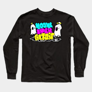 Slime Tag on Black Long Sleeve T-Shirt